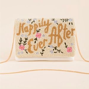 Happily Ever After Beaded Clutch - Bride